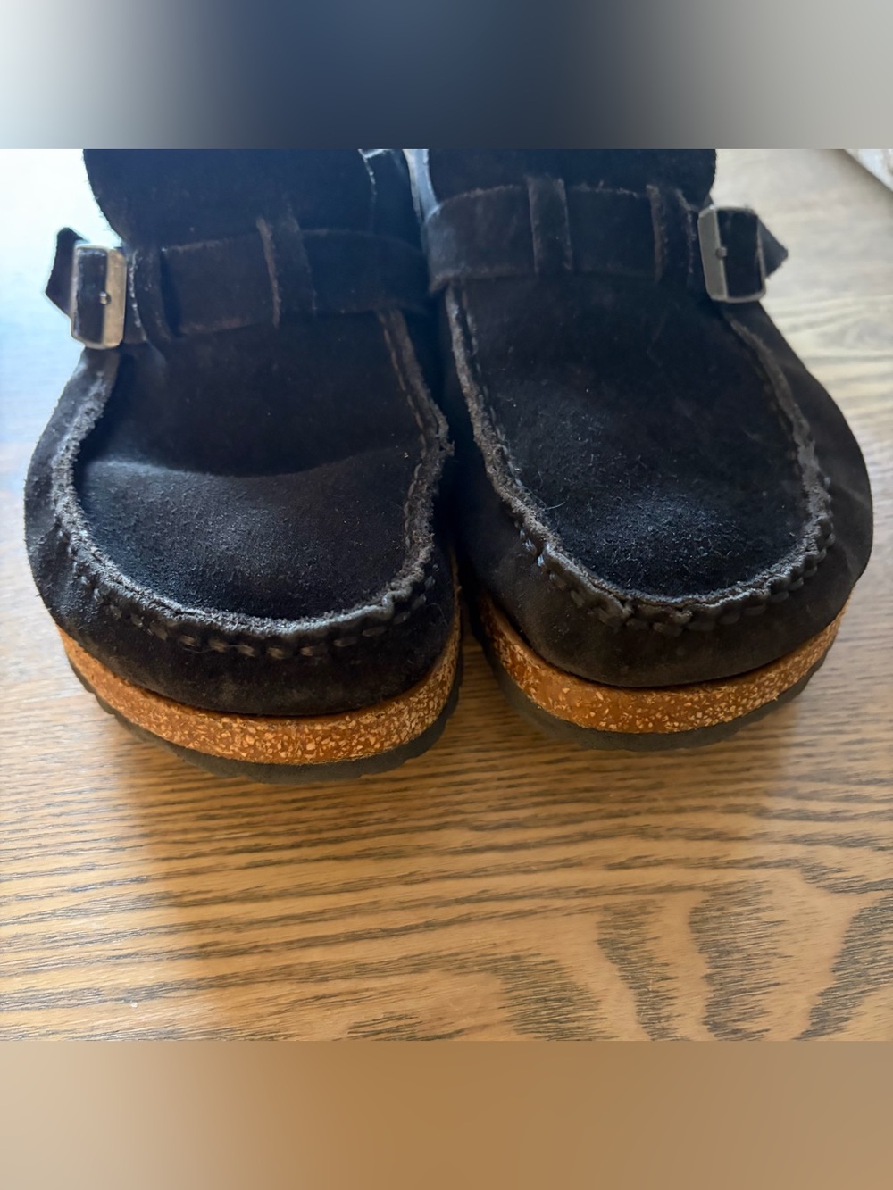Birkenstock Buckley Suede Loafer Black size 40 - Picture 4 of 8